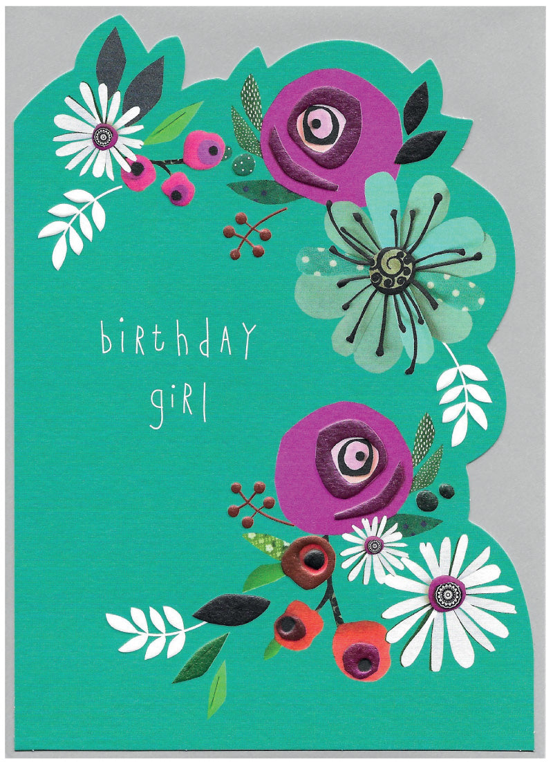Birthday Girl - Greetings card