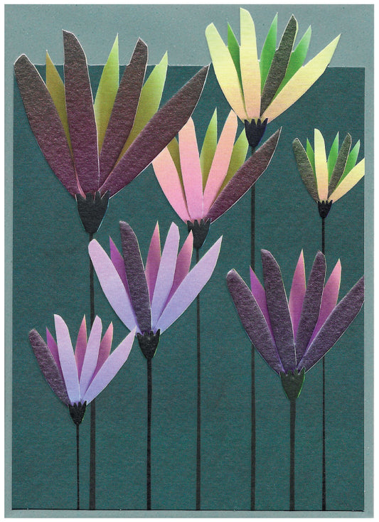 Pretty Flowers - Greetings card