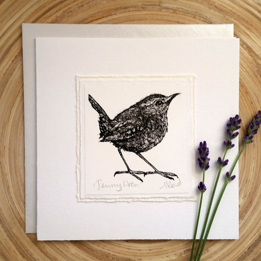 Jenny Wren - Greetings Card