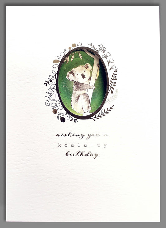 Wishing you a Koala-ty Birthday Card