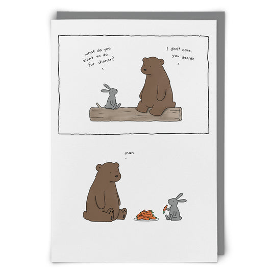 Carrots - Funny Card