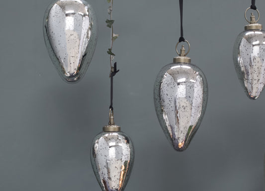 MAZI  - Giant Bauble - antique silver