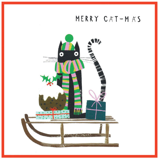 Merry Cat-mas! - Christmas Card