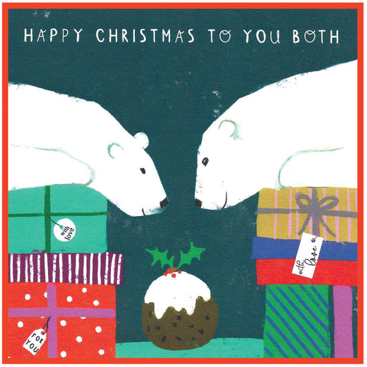 Happy Christmas to you Both -  Card
