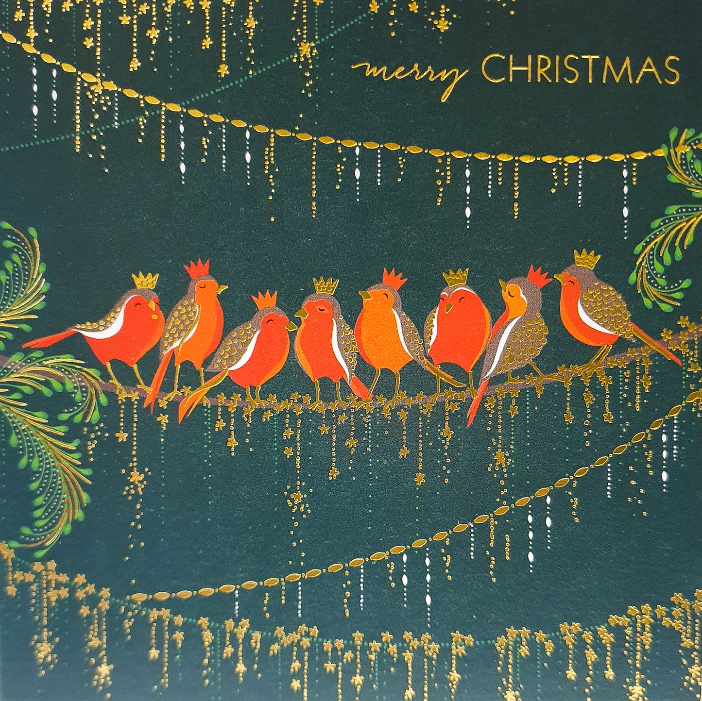 Sara Miller Robins on Green -  Multi pack of Christmas cards
