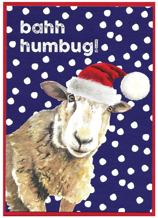 Bahh humbug- Christmas card