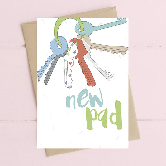 New Pad - Greetings Card
