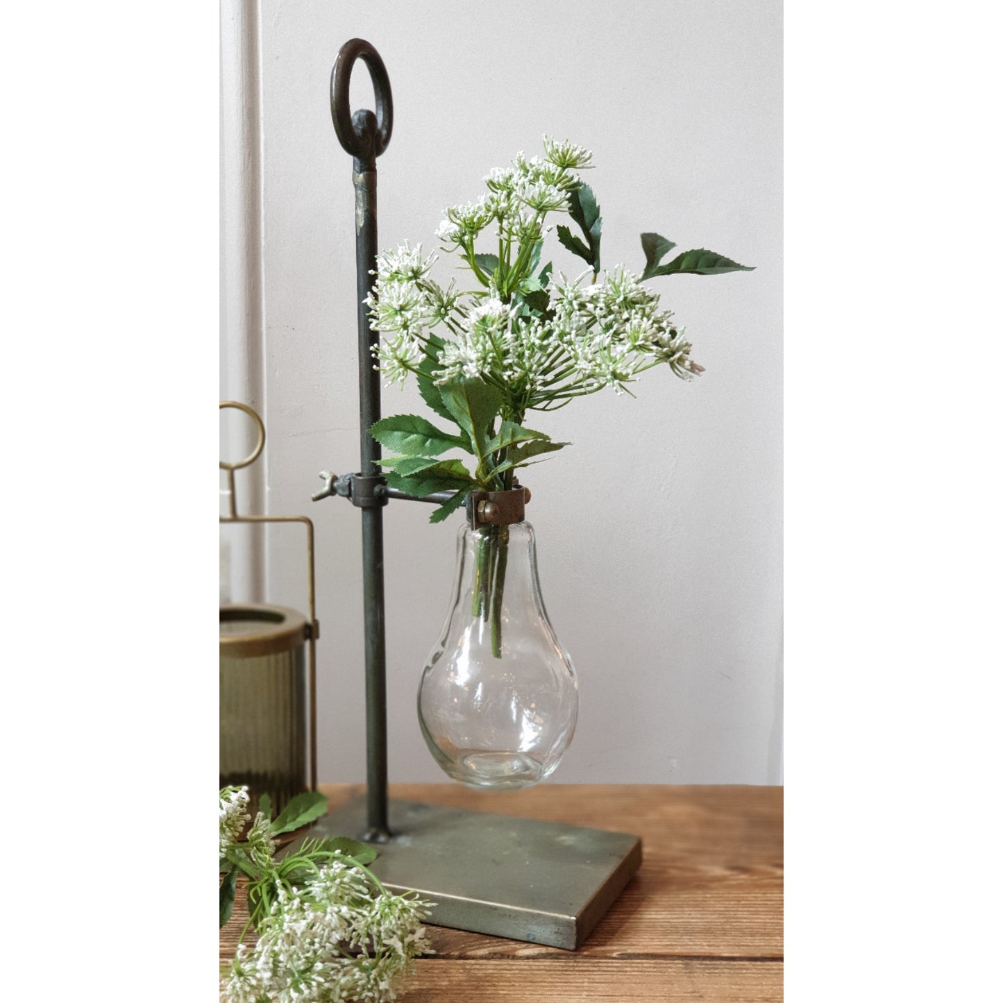 Industrial Style Bulb Flower Vase