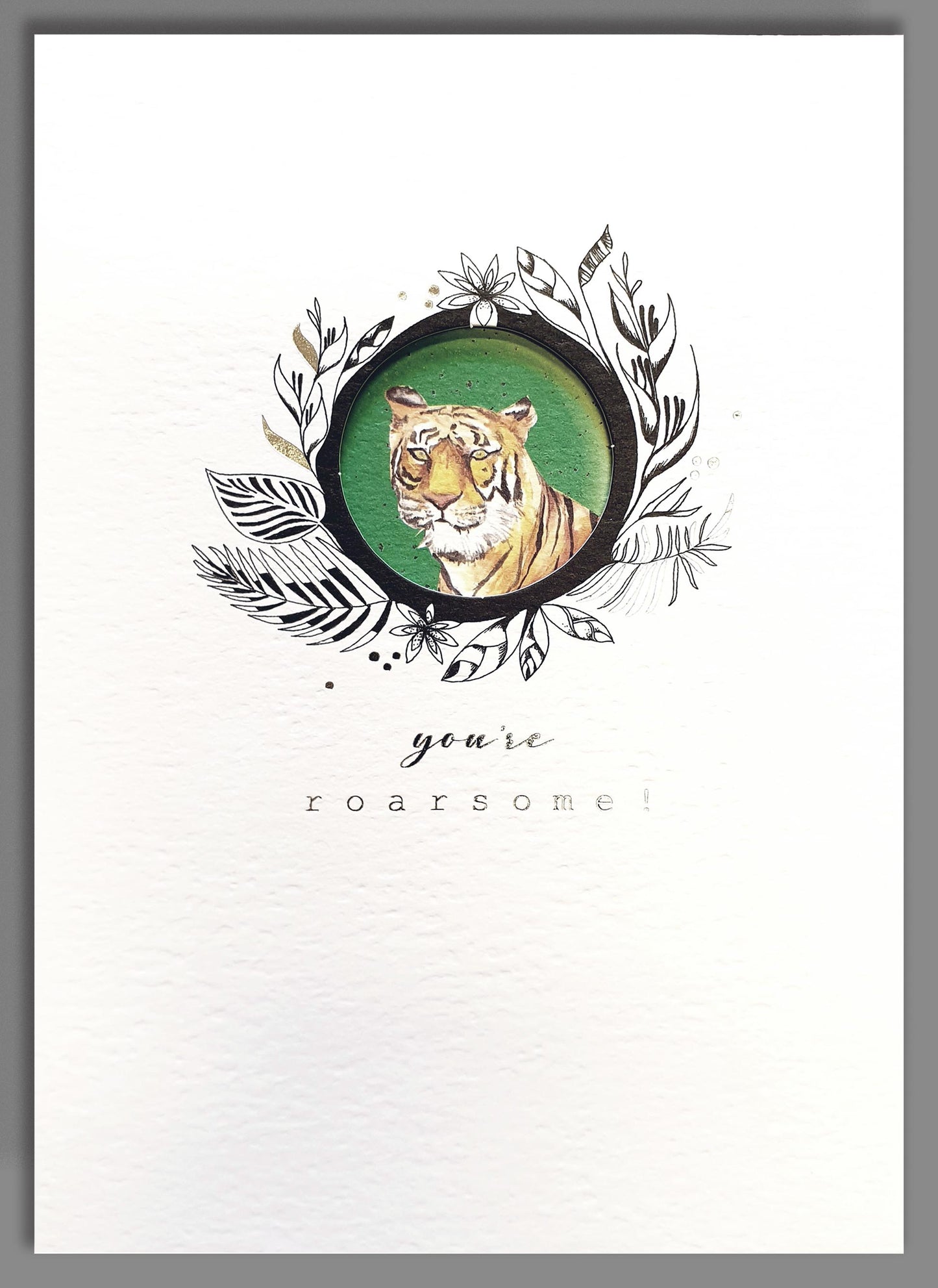 You're Roarsome! Tiger Card