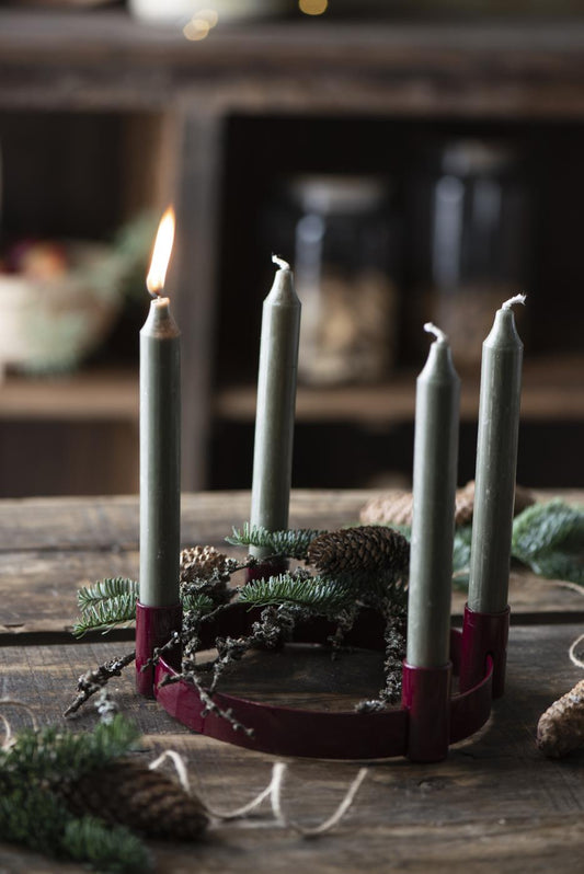 Advent Candle Ring Holder for 4 candles