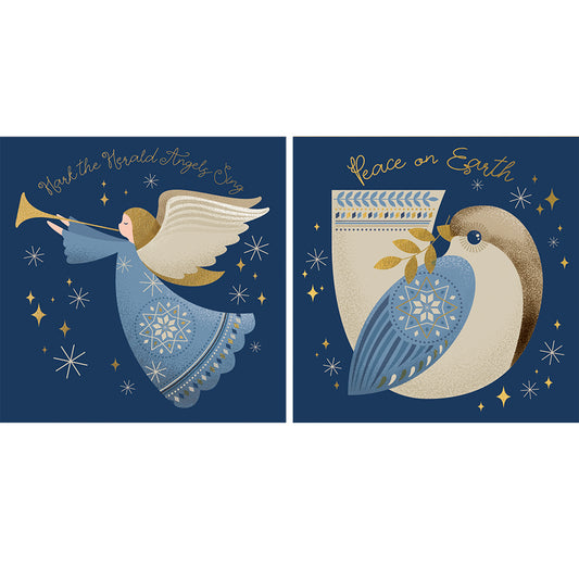 Herald Angel or dove multi pack- card
