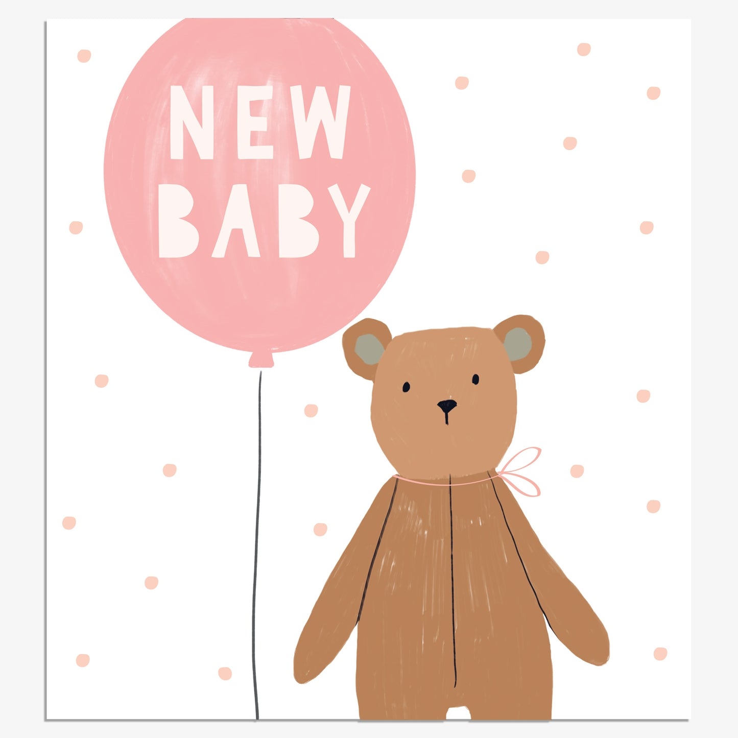 New Baby Girl - Card