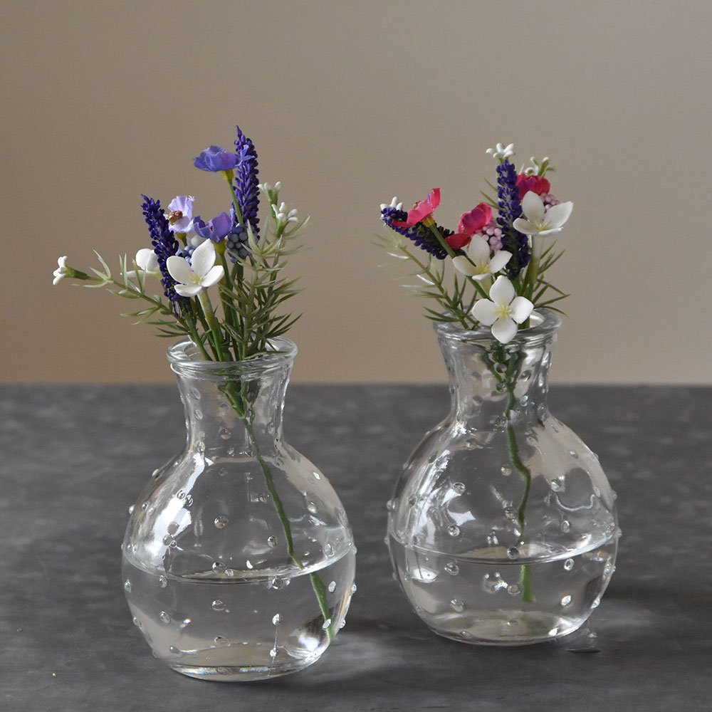 Dotty - Glass Bud Vase