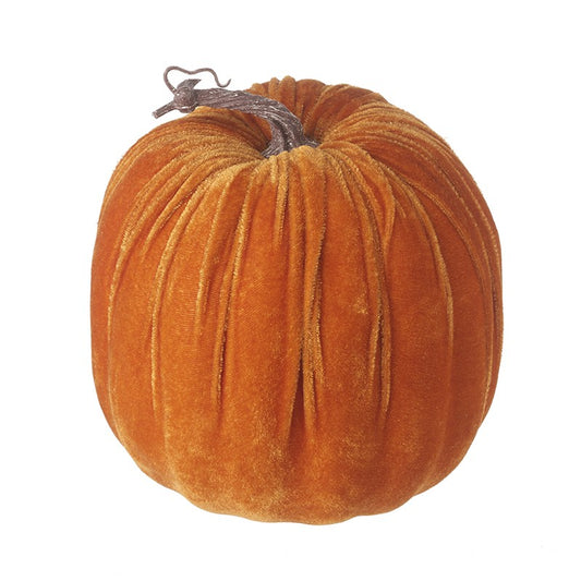 Orange Velvet Pumpkin