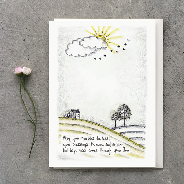 Countryside card- someone in heaven