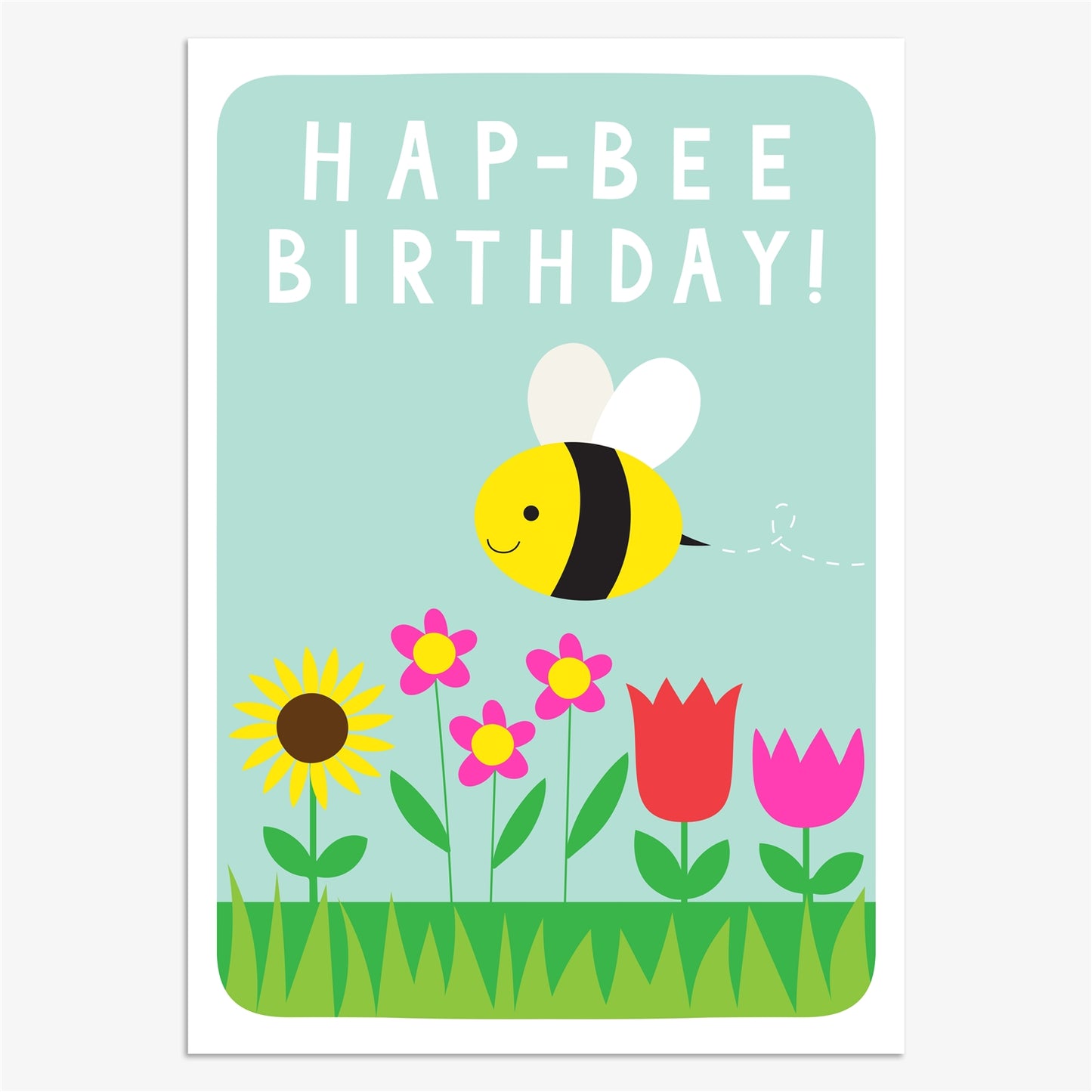 Hap-Bee Birthday - Card