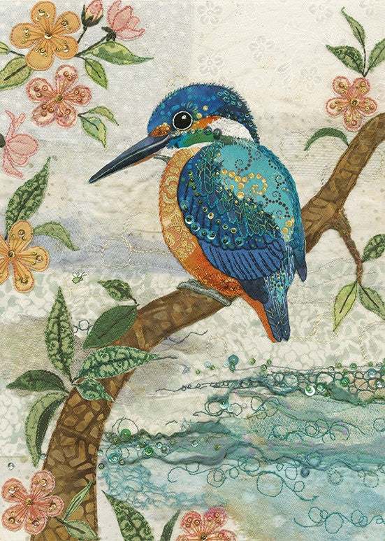 Kingfisher - Blank Greetings card