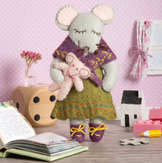 Little Miss Mouse - Felt Craft Kit