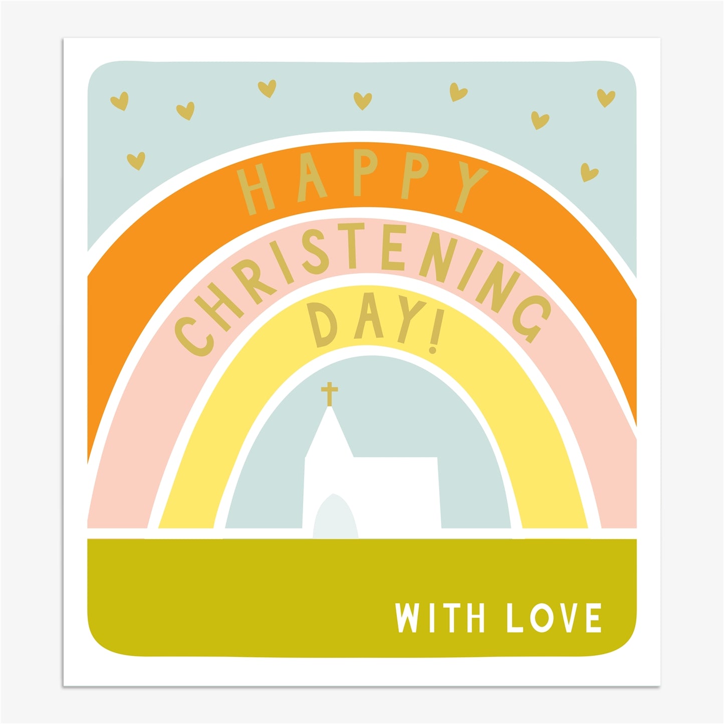 Happy Christening Day - Card