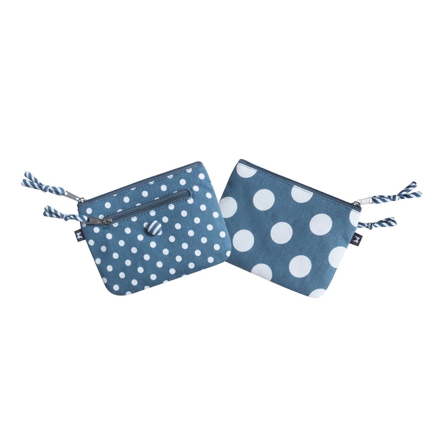 Emily Purse Spotty and Blue