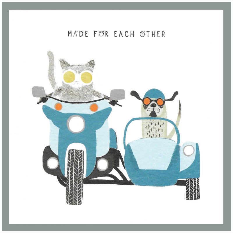 Made for each other - Greeting card