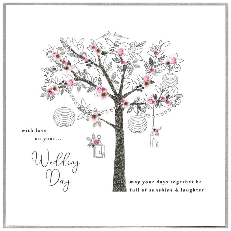 With Love on your Wedding Day - Wedding card