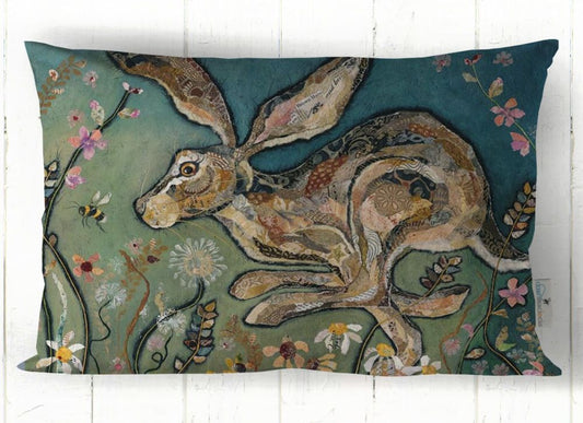 Follow the Leader Running Hare - Cushion