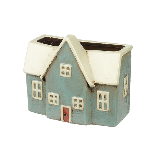 Ceramic house planter