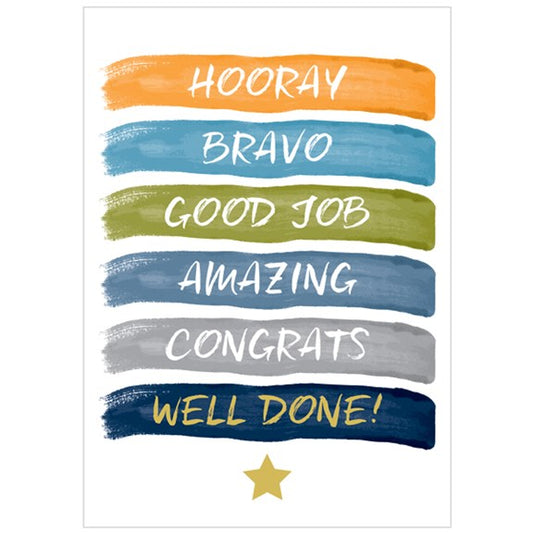 Well Done! - Card