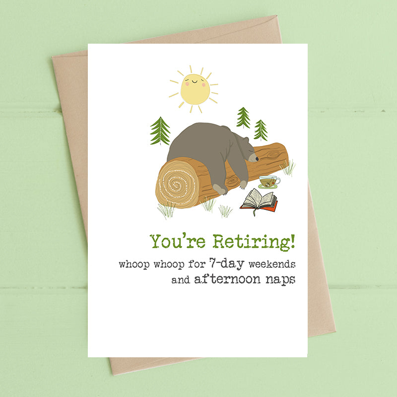 You’re retiring - greetings card