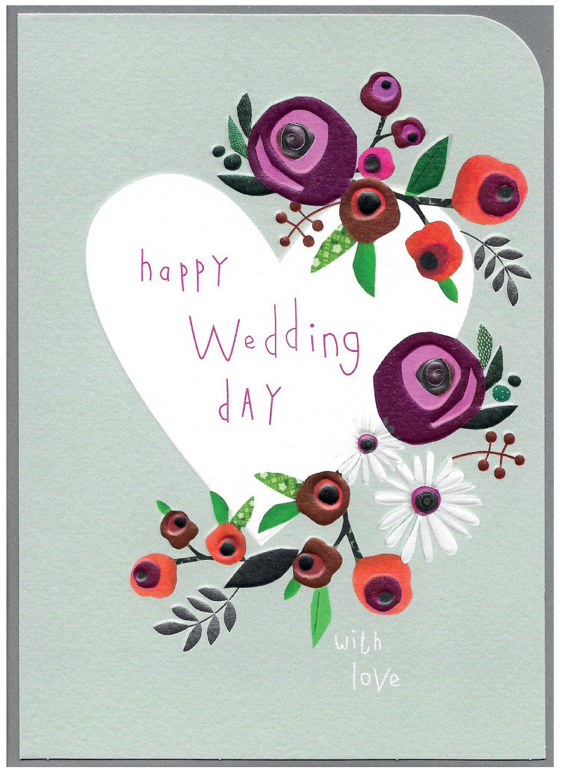 Happy Wedding Day - card