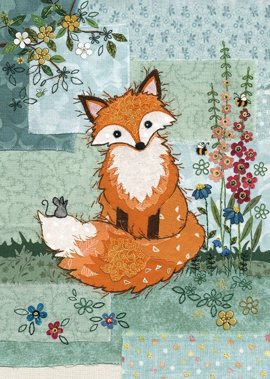 Fox  - Blank Greetings card