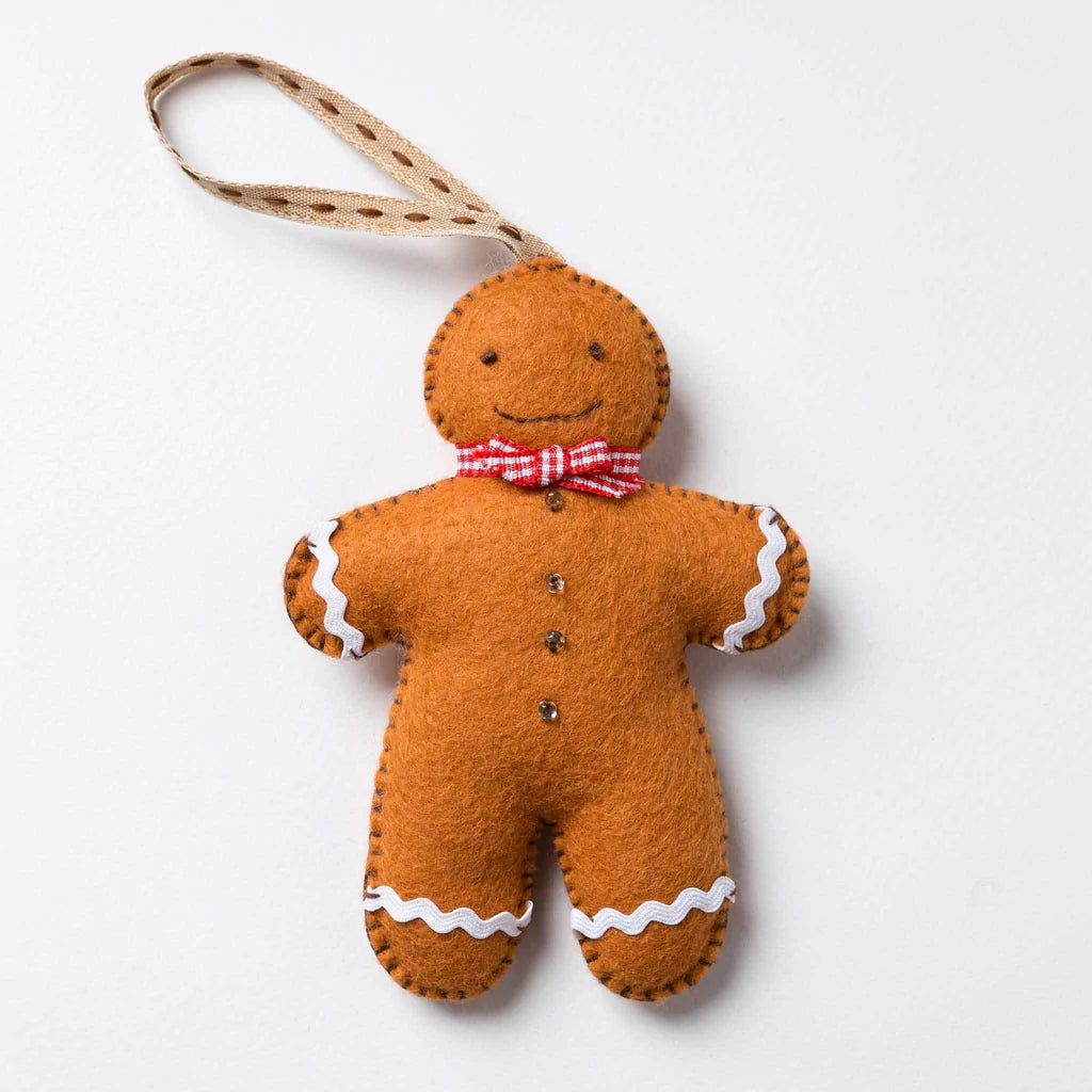 Gingerbread Man Felt Craft Kit