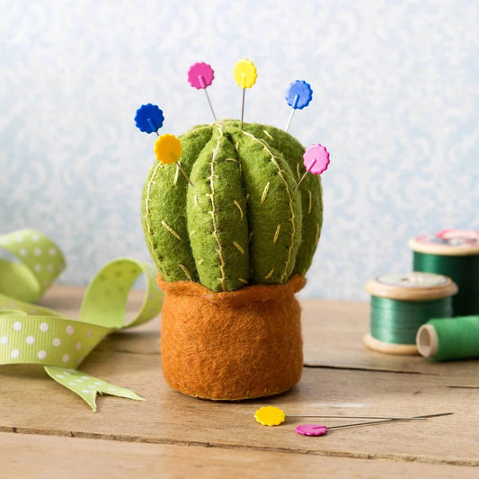 Cactus pin cushion Craft Kit