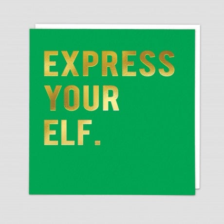 Express Your Elf - Christmas Card