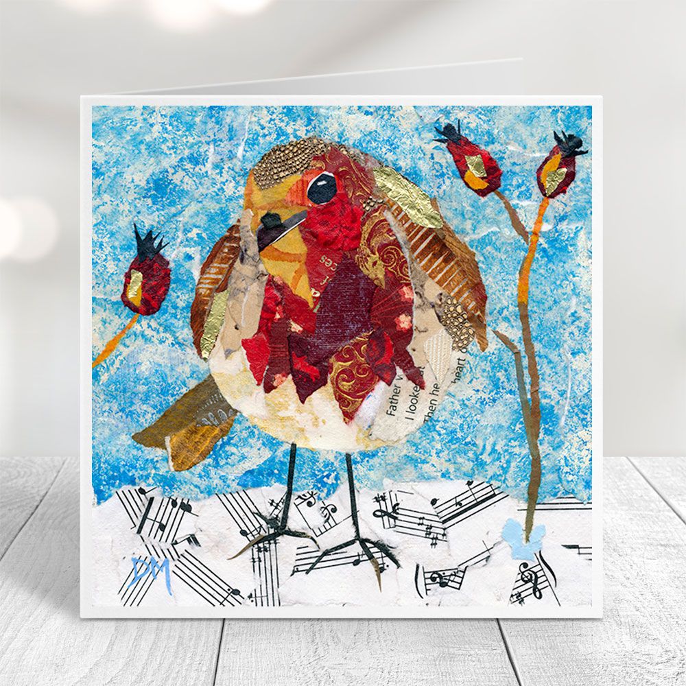 Christmas Robins - Pack of 8 Cards
