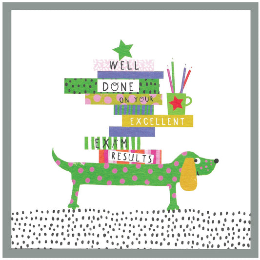 Well done on your exam results  - Greeting card