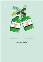 GIN-GLE Bells - Christmas card